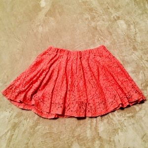 Pink skirt